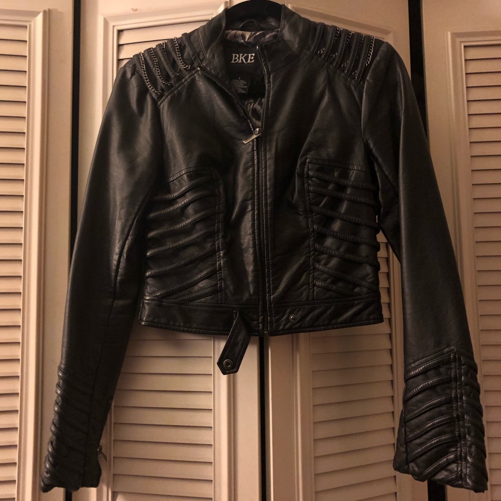 BKE Faux Leather Jacket